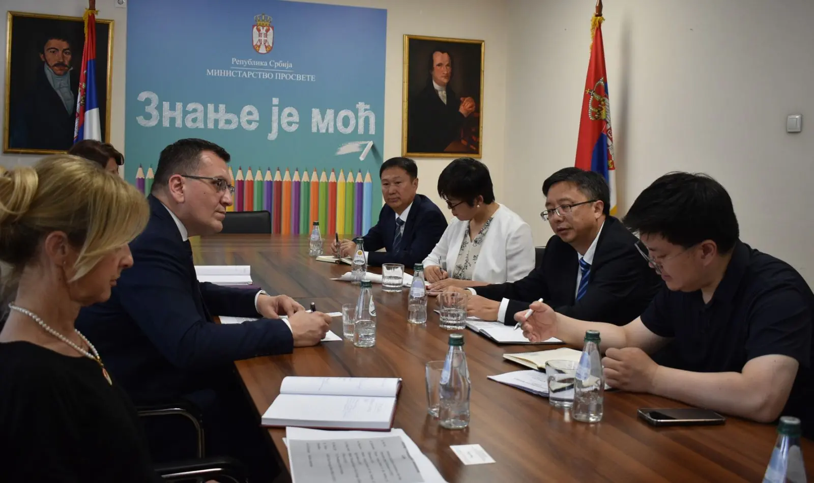 Делегација универзитета Синђангског производно-грађевинског корпуса посетила Министарство просвете